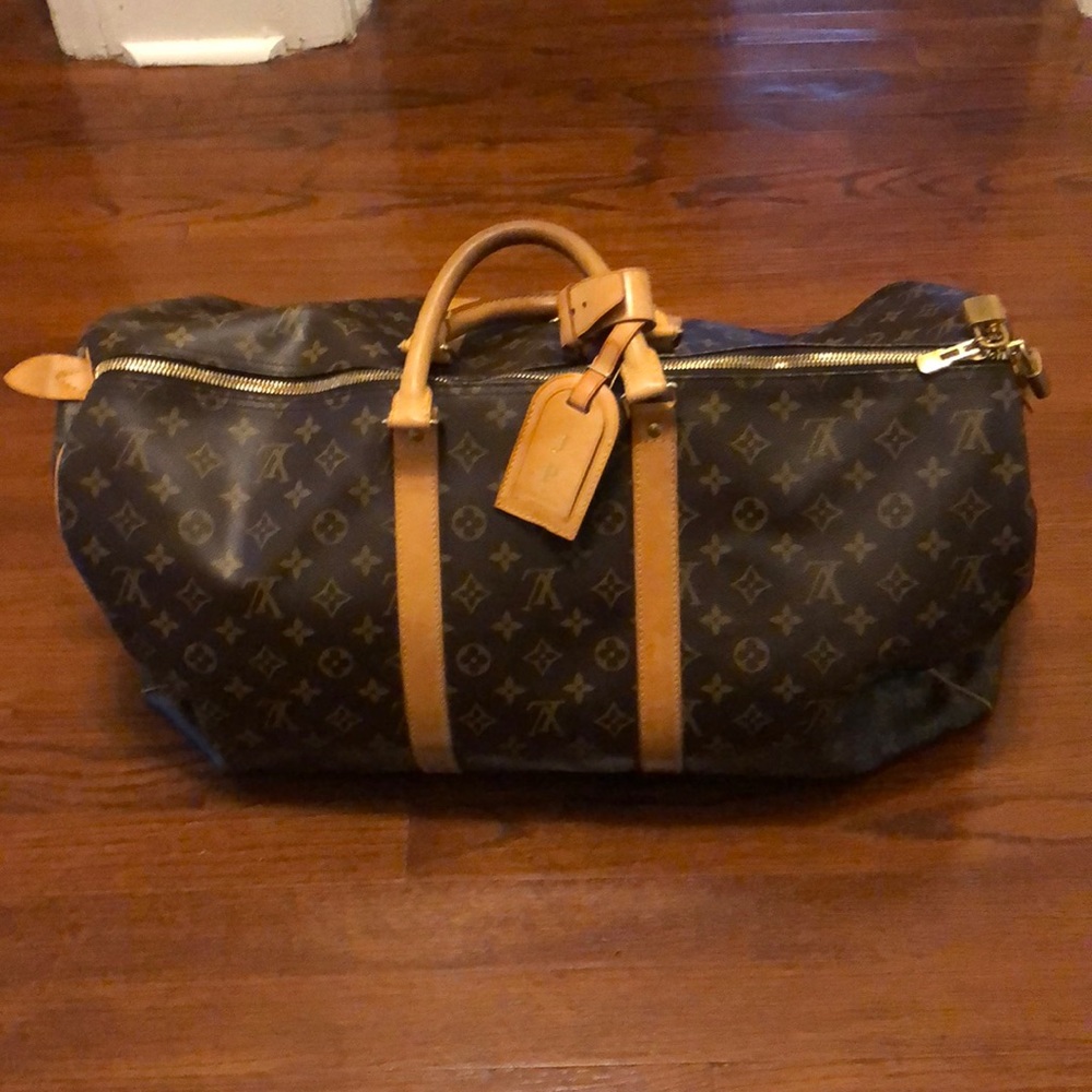 Authentic Louis Vuitton Keepall 55 bag
